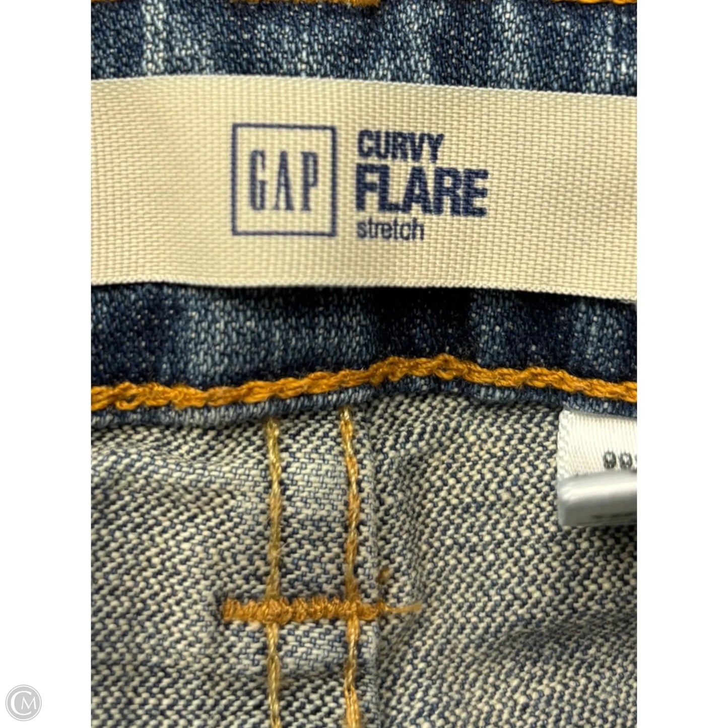 Jeans Flared By Gap In Blue Denim, Size: 8