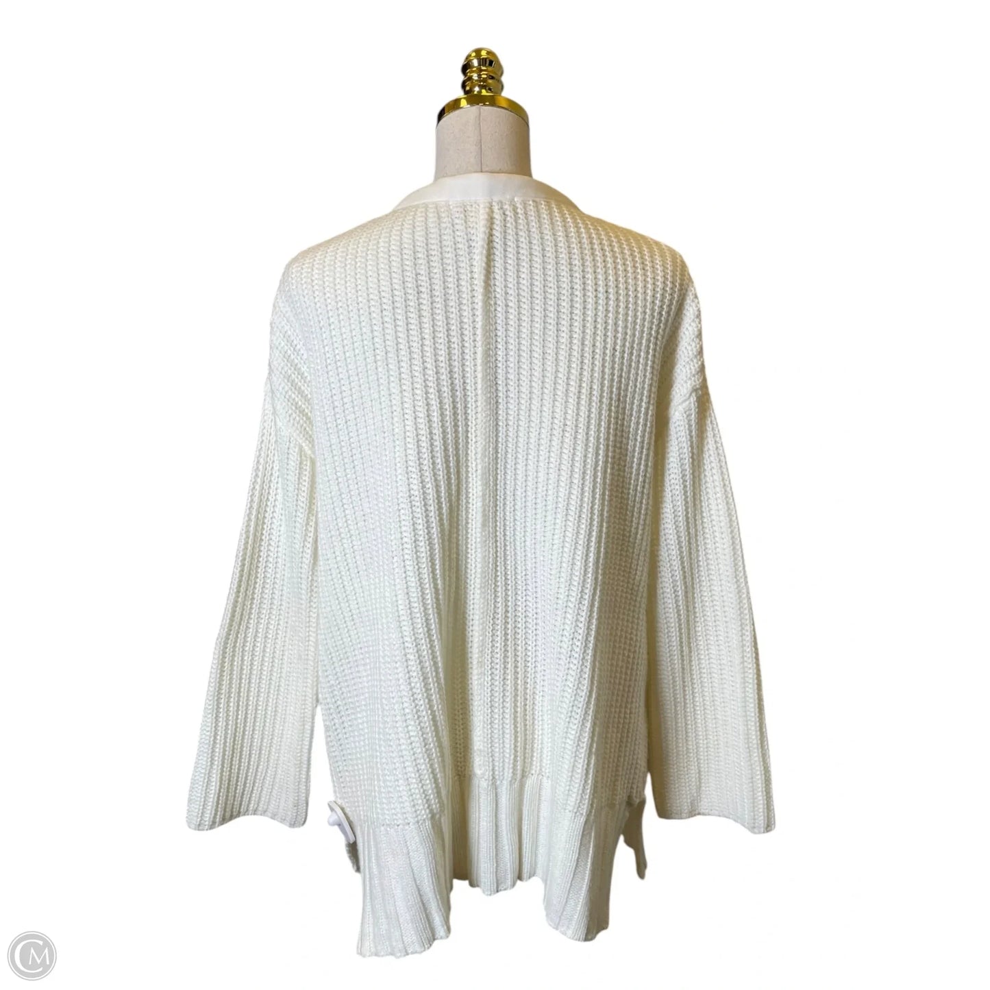 Sweater By Cotton Emporium In Cream, Size: Xs