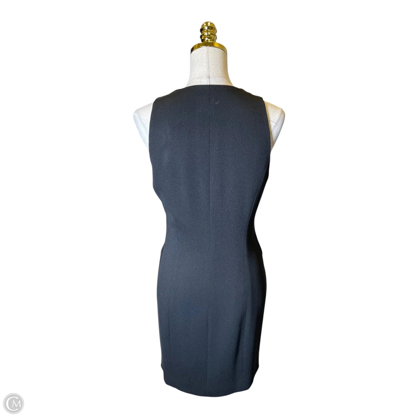 Dress Casual Midi By Ann Taylor In Black, Size: S