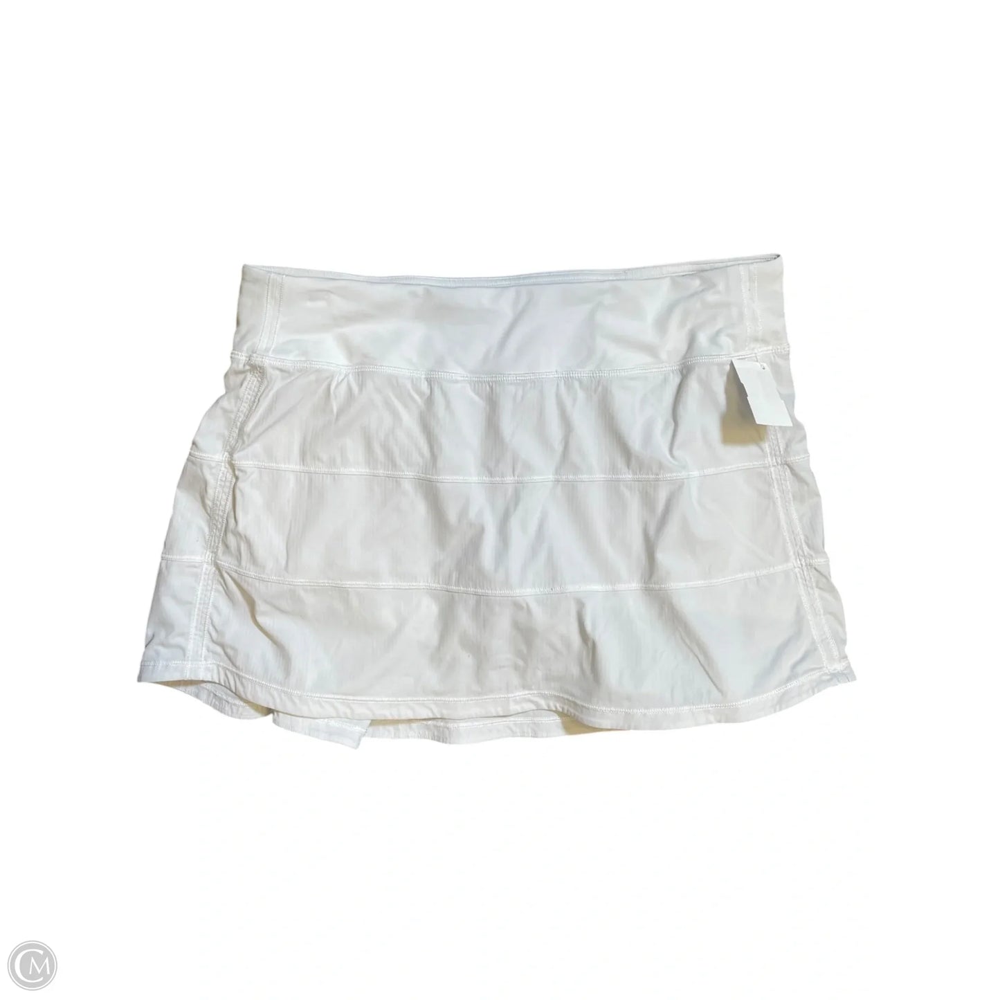Athletic Skort By Lululemon In White, Size: 10