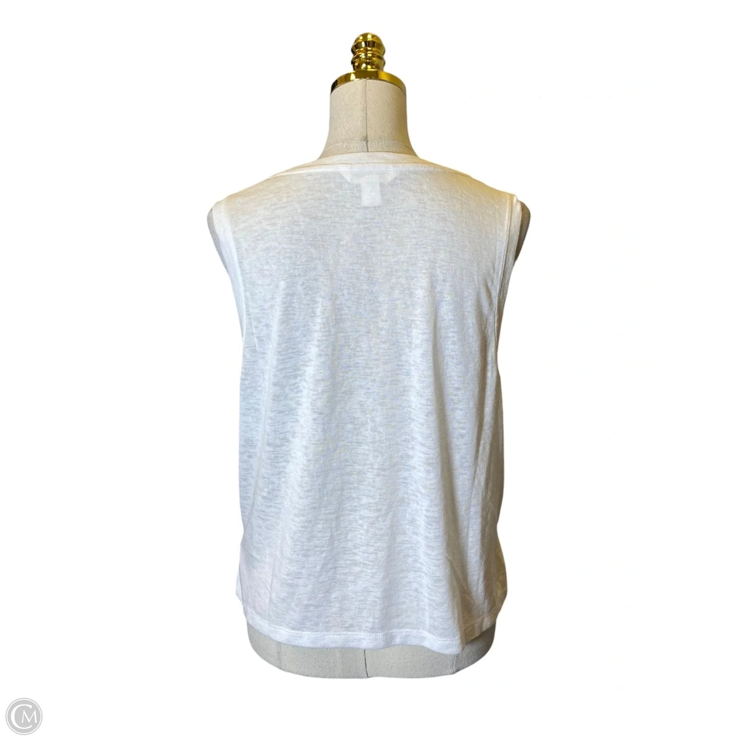 Athletic Tank Top By Athleta In White, Size: 1x