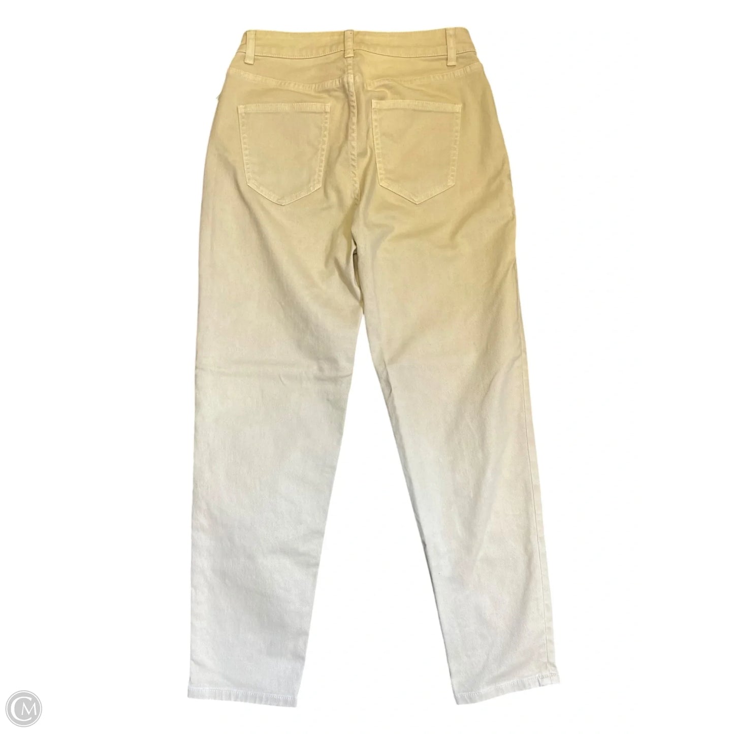 Jeans Straight By Clothes Mentor In Beige, Size: 2