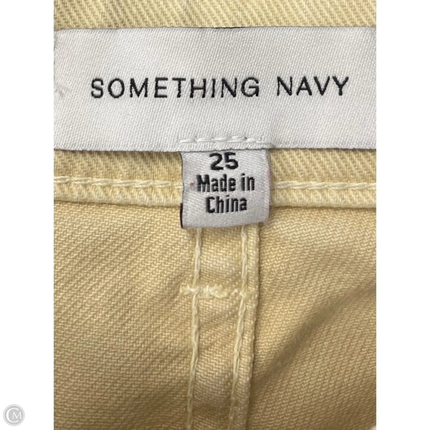 Jeans Straight By Clothes Mentor In Beige, Size: 2