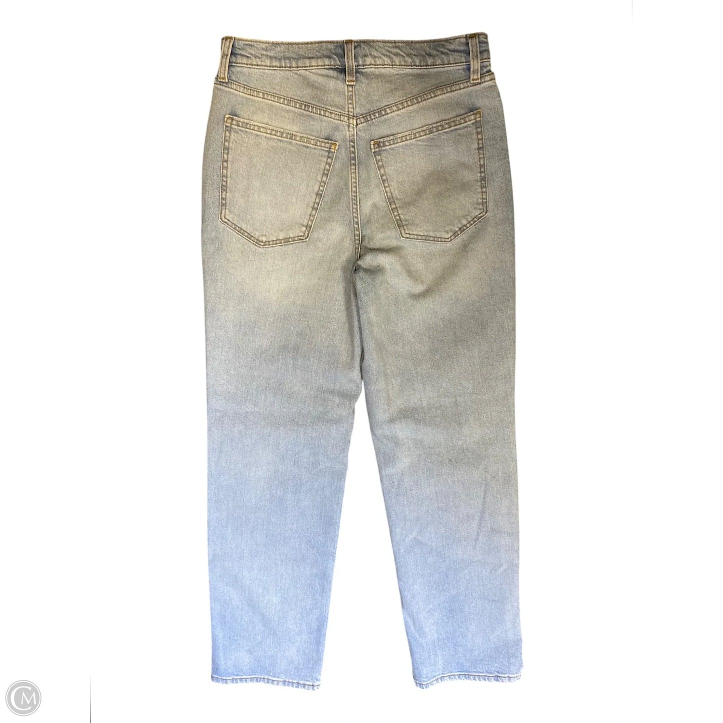 Jeans Straight By Universal Thread In Blue Denim, Size: 6