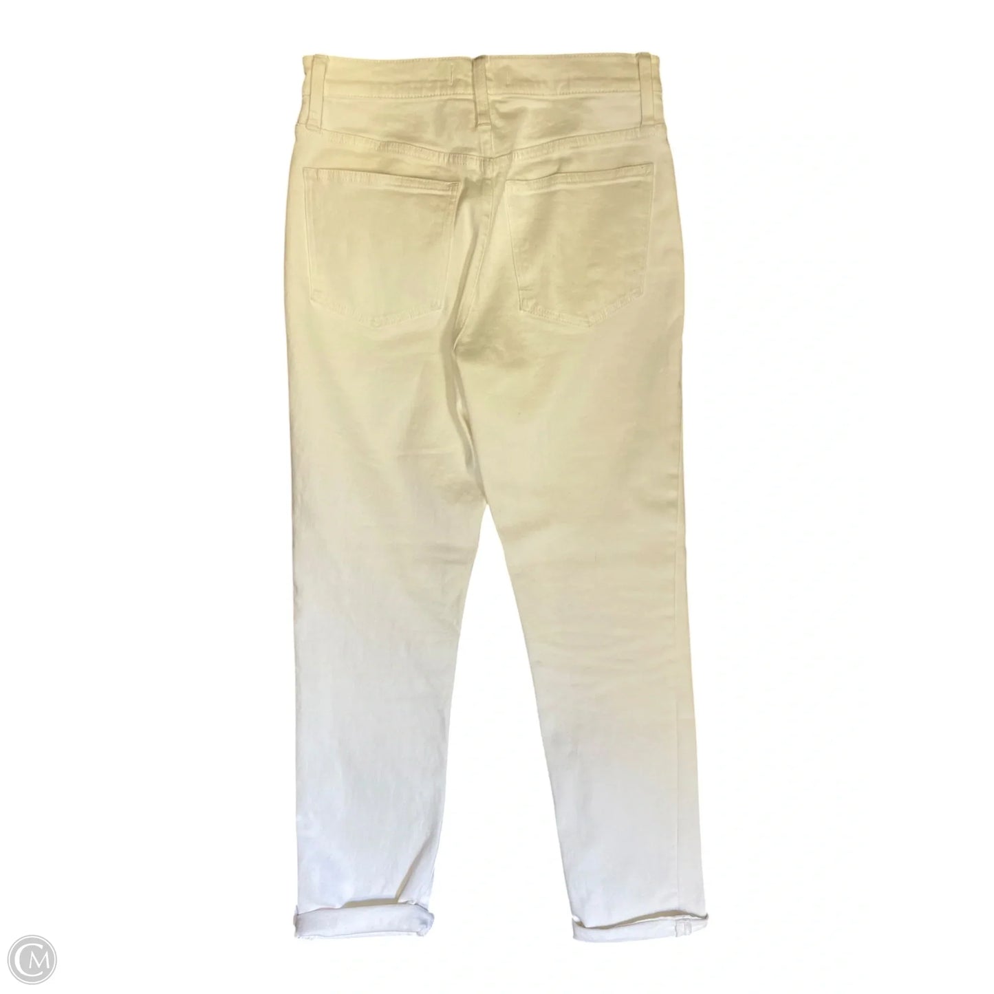 Jeans Straight By Madewell In White, Size: 0