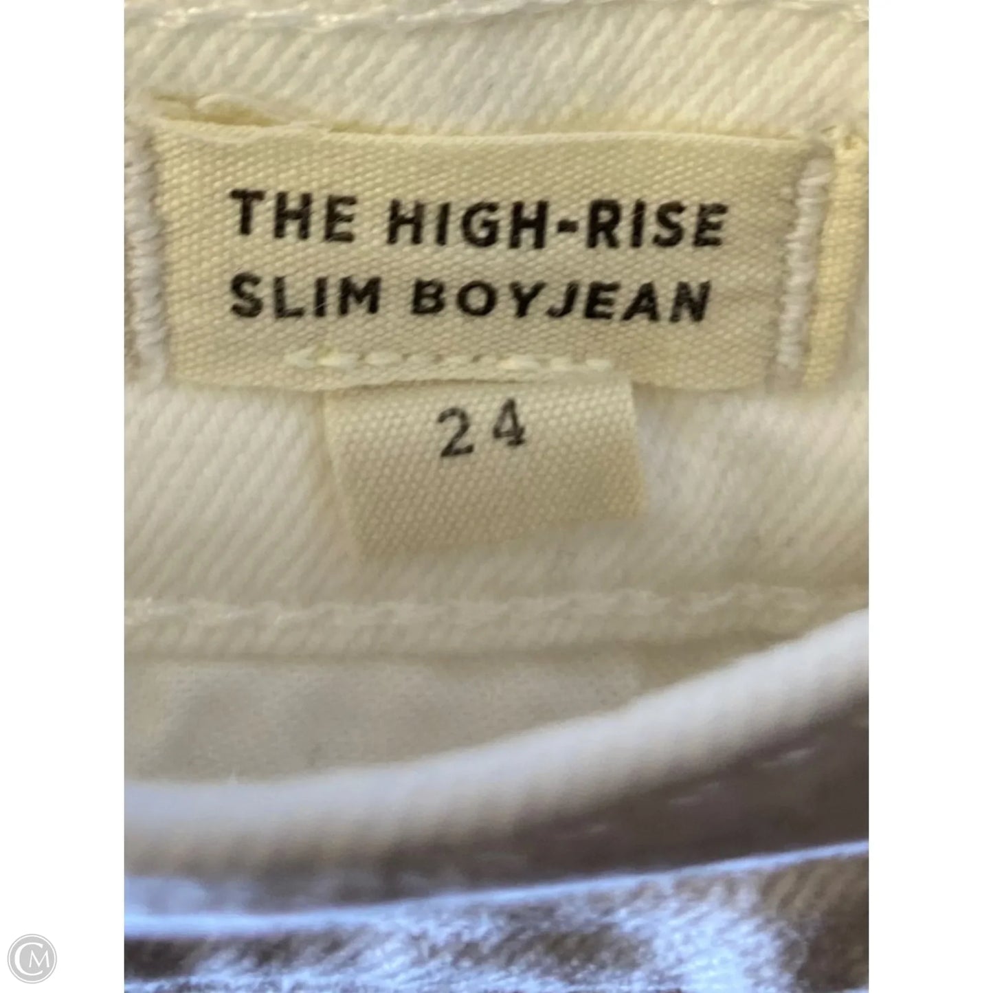 Jeans Straight By Madewell In White, Size: 0