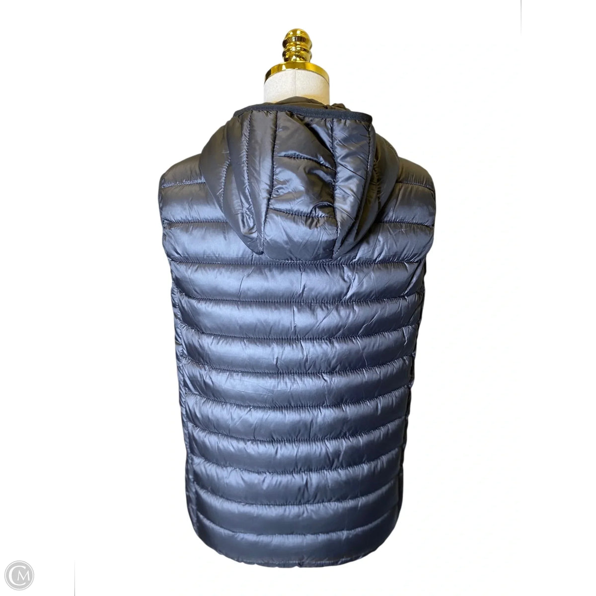 Vest Puffer & Quilted By Clothes Mentor In Black, Size: S