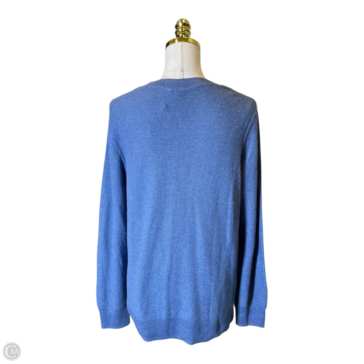 Sweater By Gap In Blue, Size: L