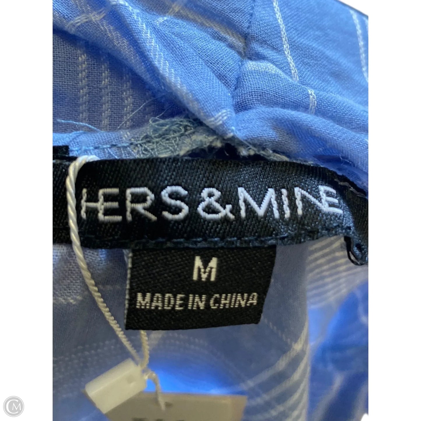 Cardigan By Clothes Mentor In Blue, Size: M