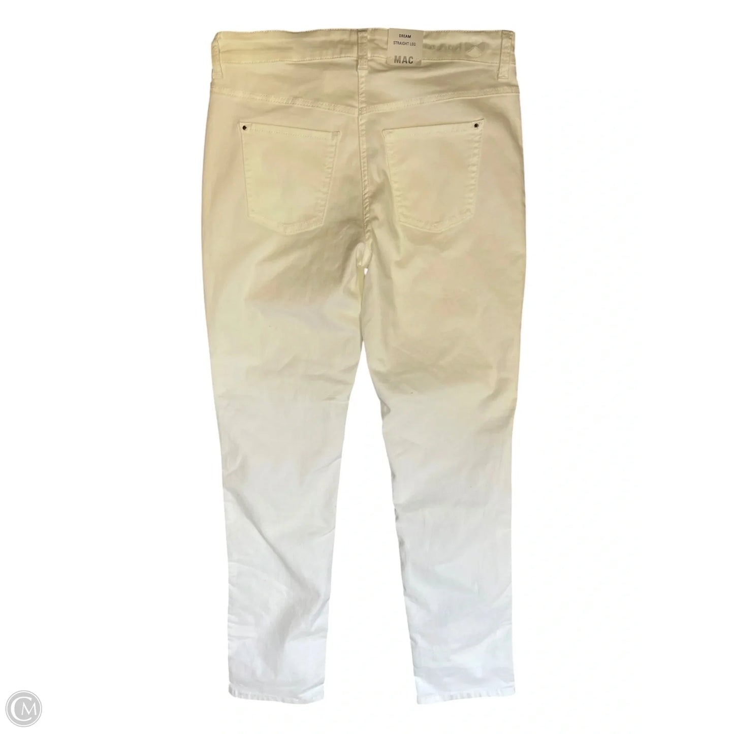 Jeans Straight By Clothes Mentor In White, Size: 14