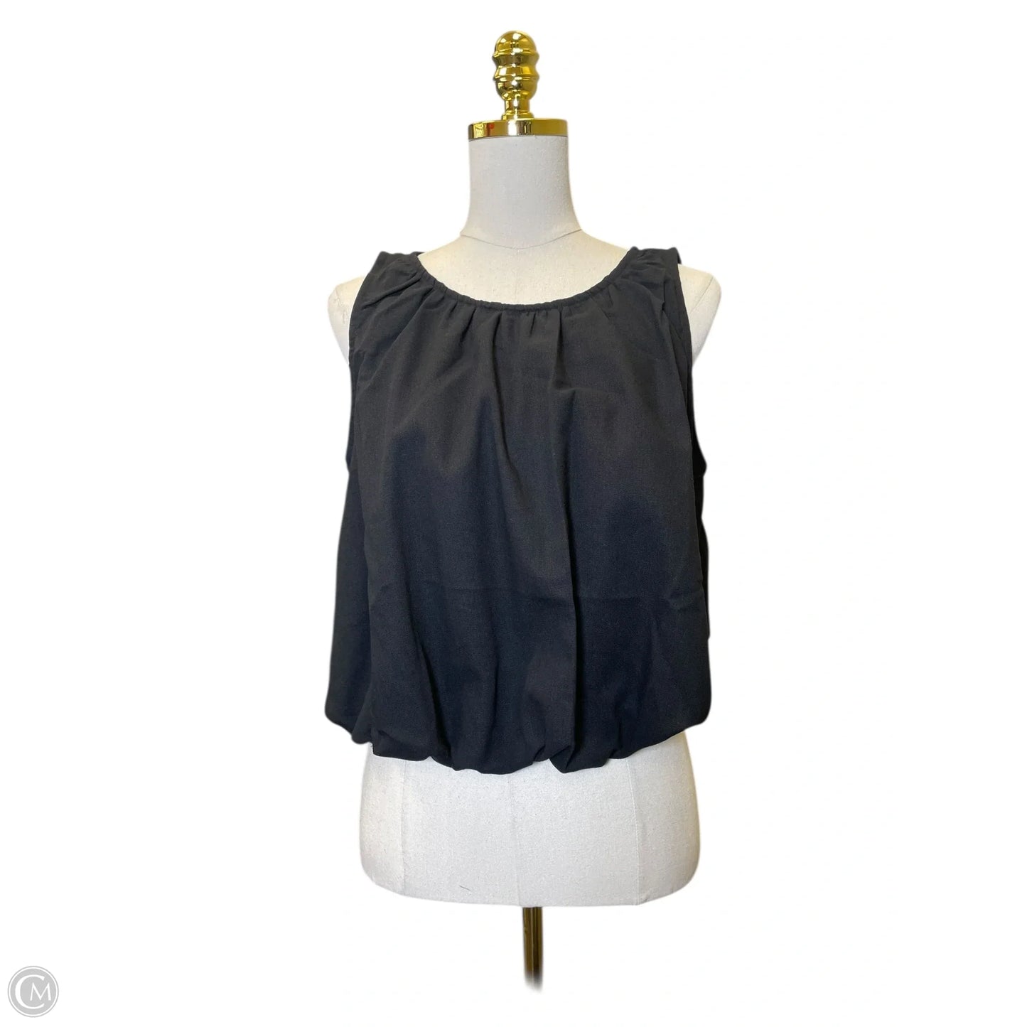 Top Sleeveless By Double Zero In Black, Size: L