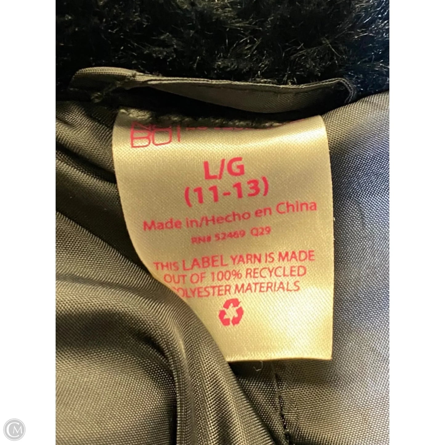 Jacket Other By No Boundaries In Black, Size: L