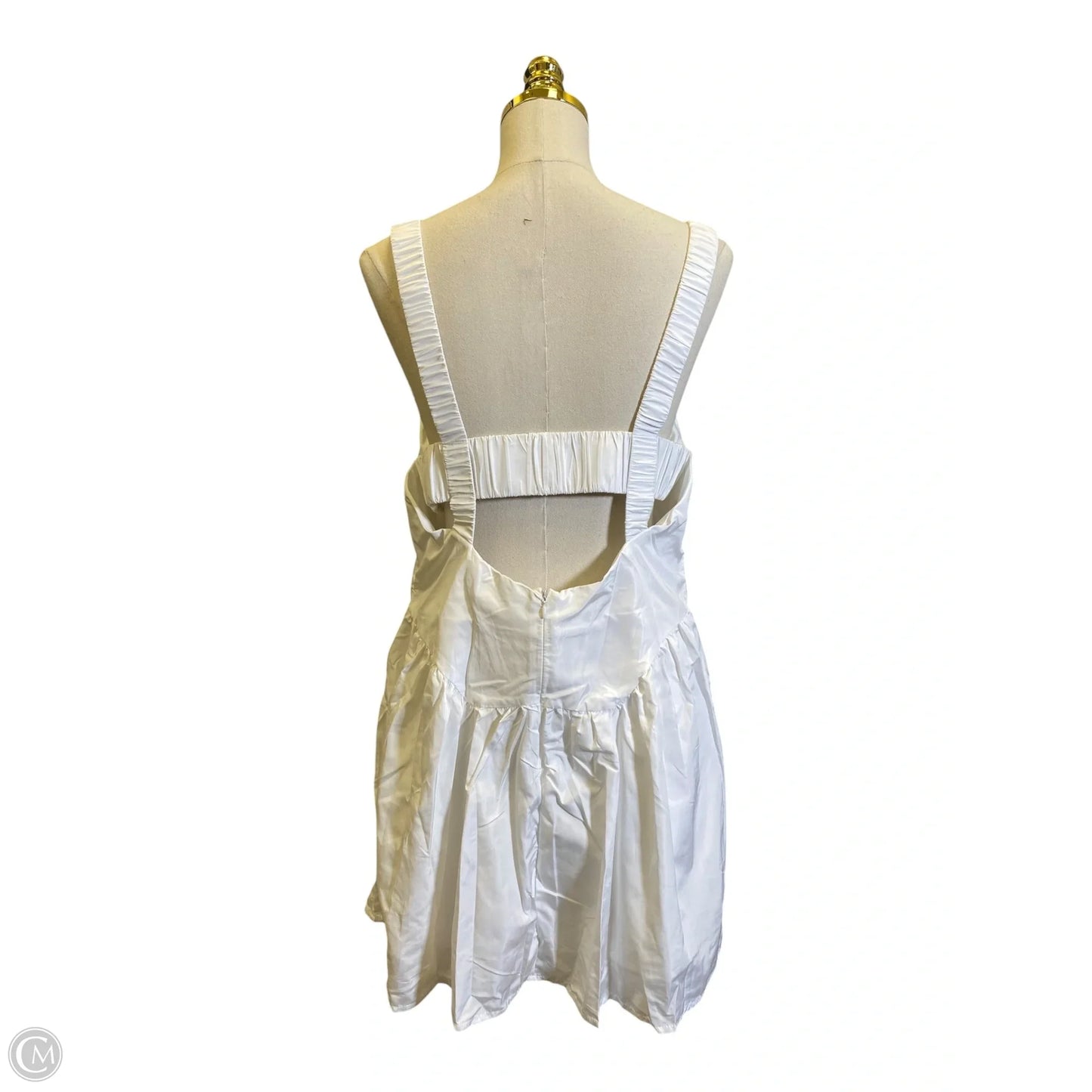 Dress Casual Midi By Tcec In White, Size: M