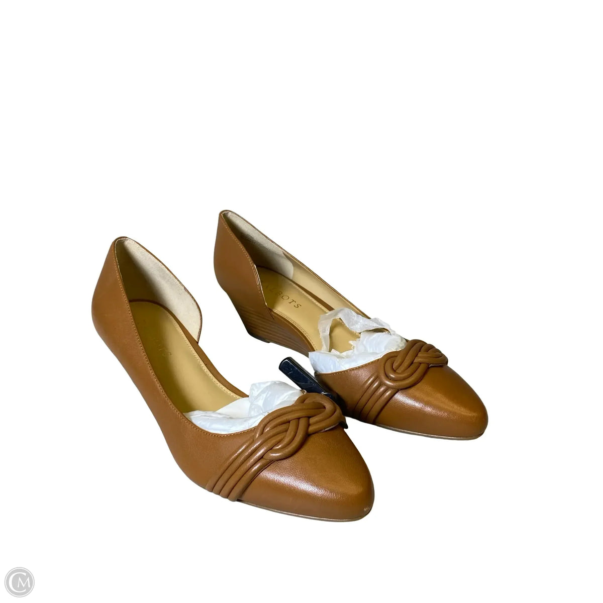 Shoes Heels Block By Talbots In Brown, Size: 9.5