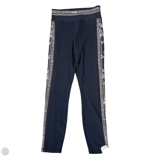 Pants Designer By Johnny Was In Black & Cream, Size: S