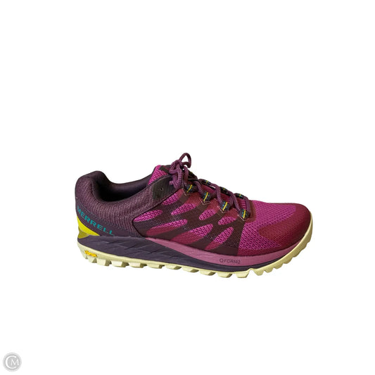 Shoes Athletic By Merrell In Multi-colored, Size: 8