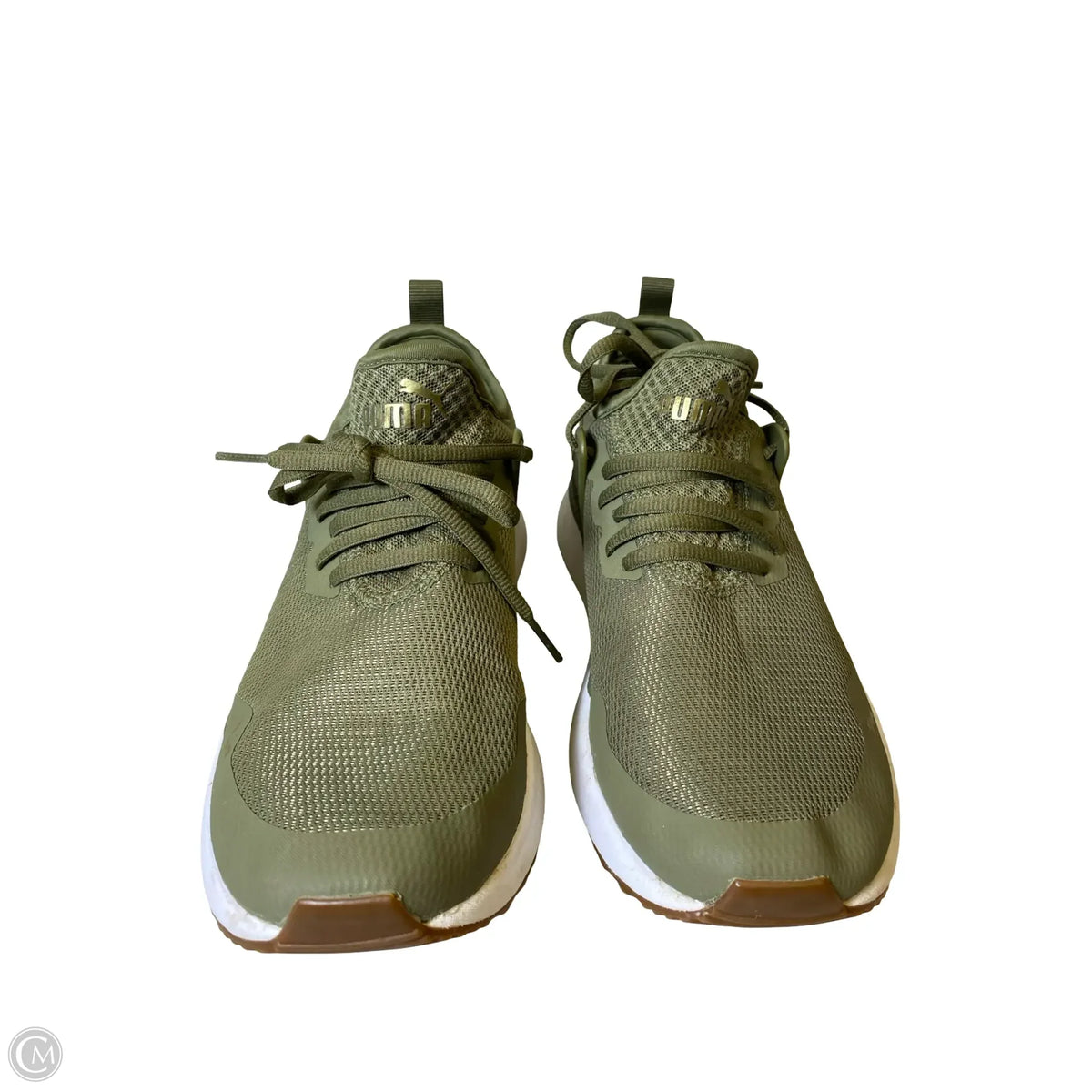 Shoes Athletic By Puma In Green, Size: 8