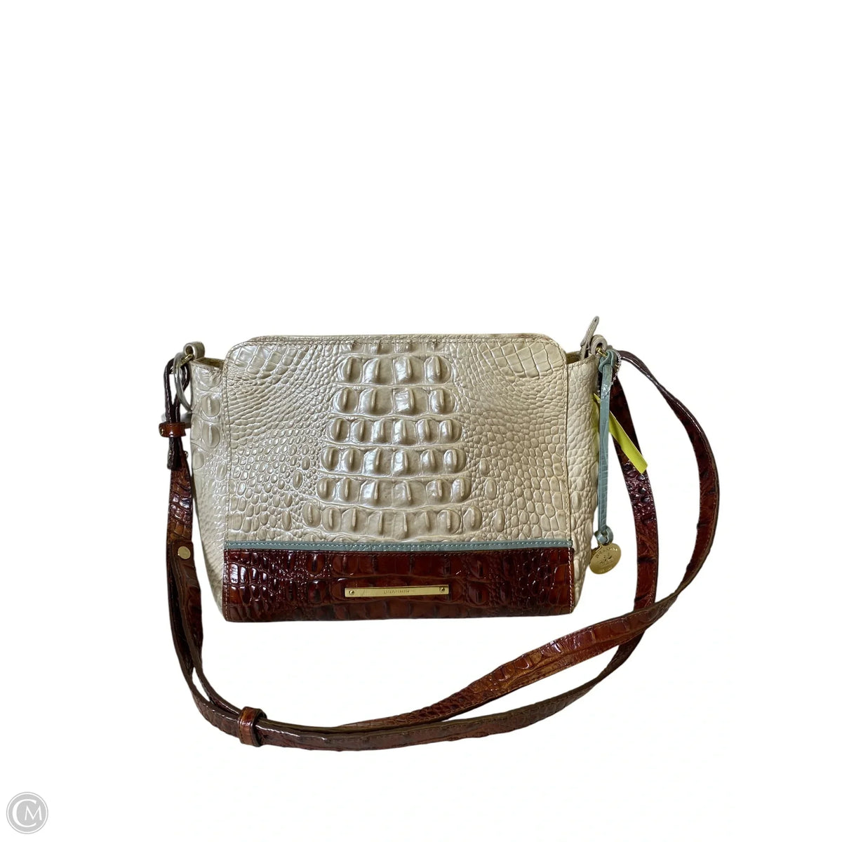 Crossbody Designer By Brahmin, Size: Medium
