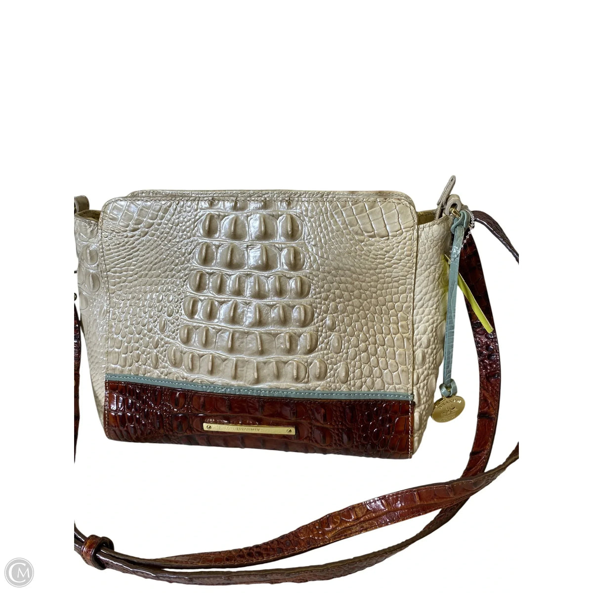 Crossbody Designer By Brahmin, Size: Medium