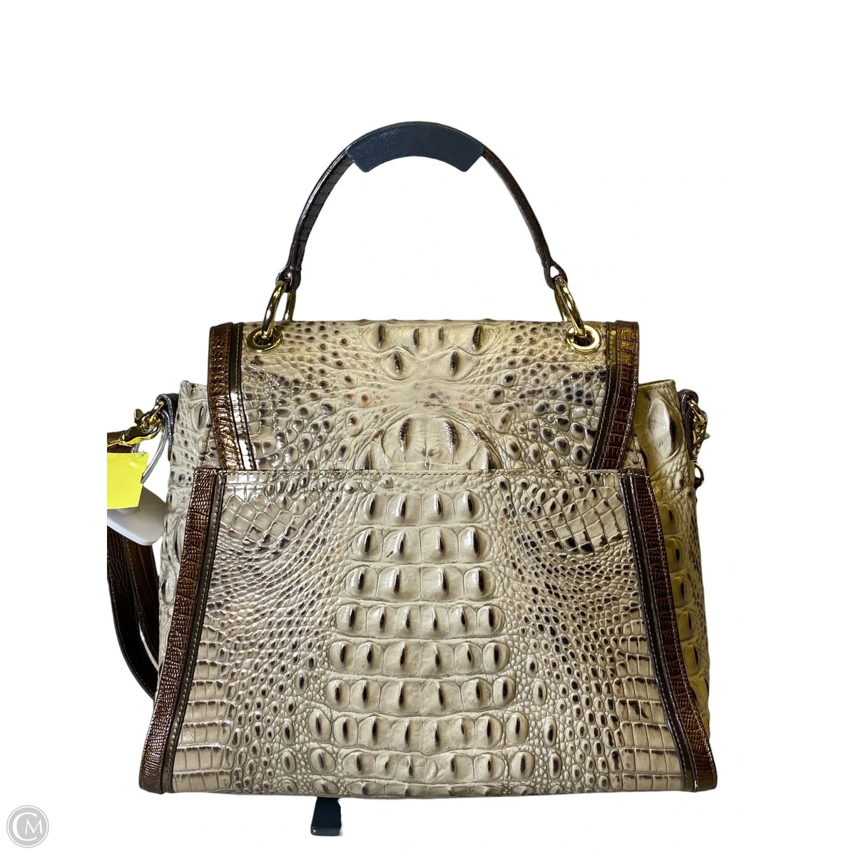 Handbag Designer By Brahmin, Size: Large