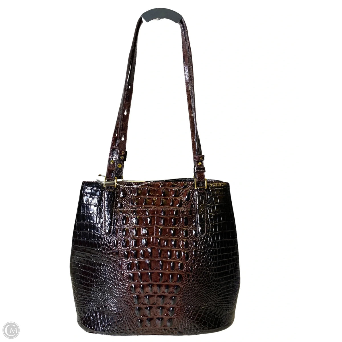 Handbag Designer By Brahmin, Size: Large