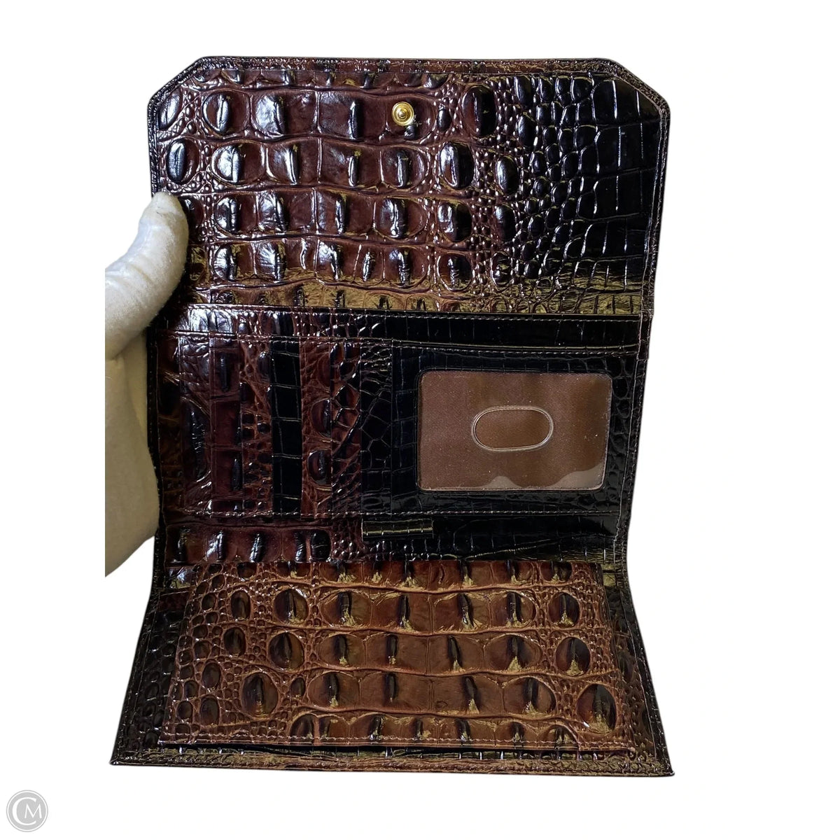 Wallet Designer By Brahmin, Size: Medium