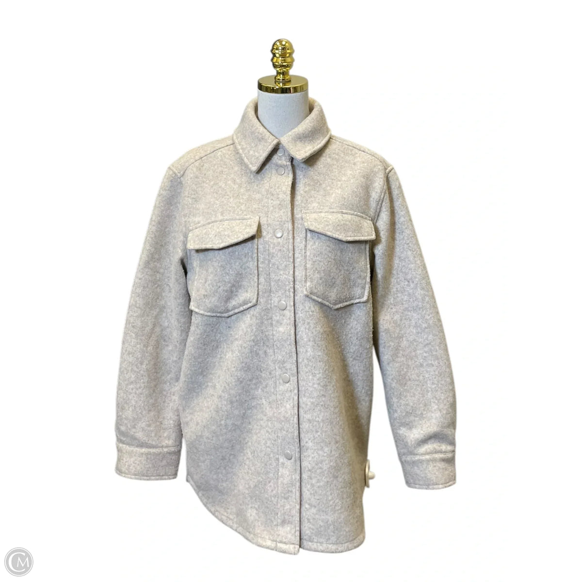 Jacket Other By H&m In Cream, Size: Xs