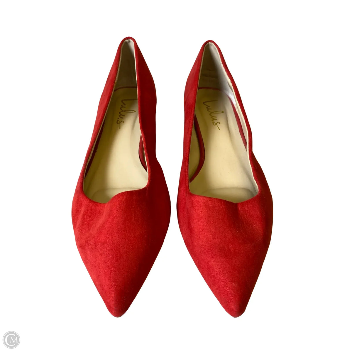 Shoes Heels Block By Lulus In Red, Size: 10