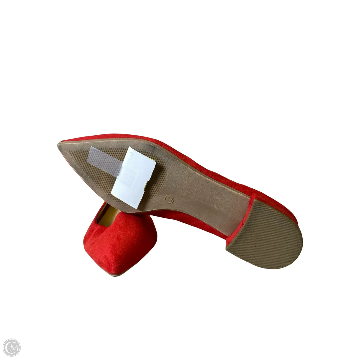 Shoes Heels Block By Lulus In Red, Size: 10