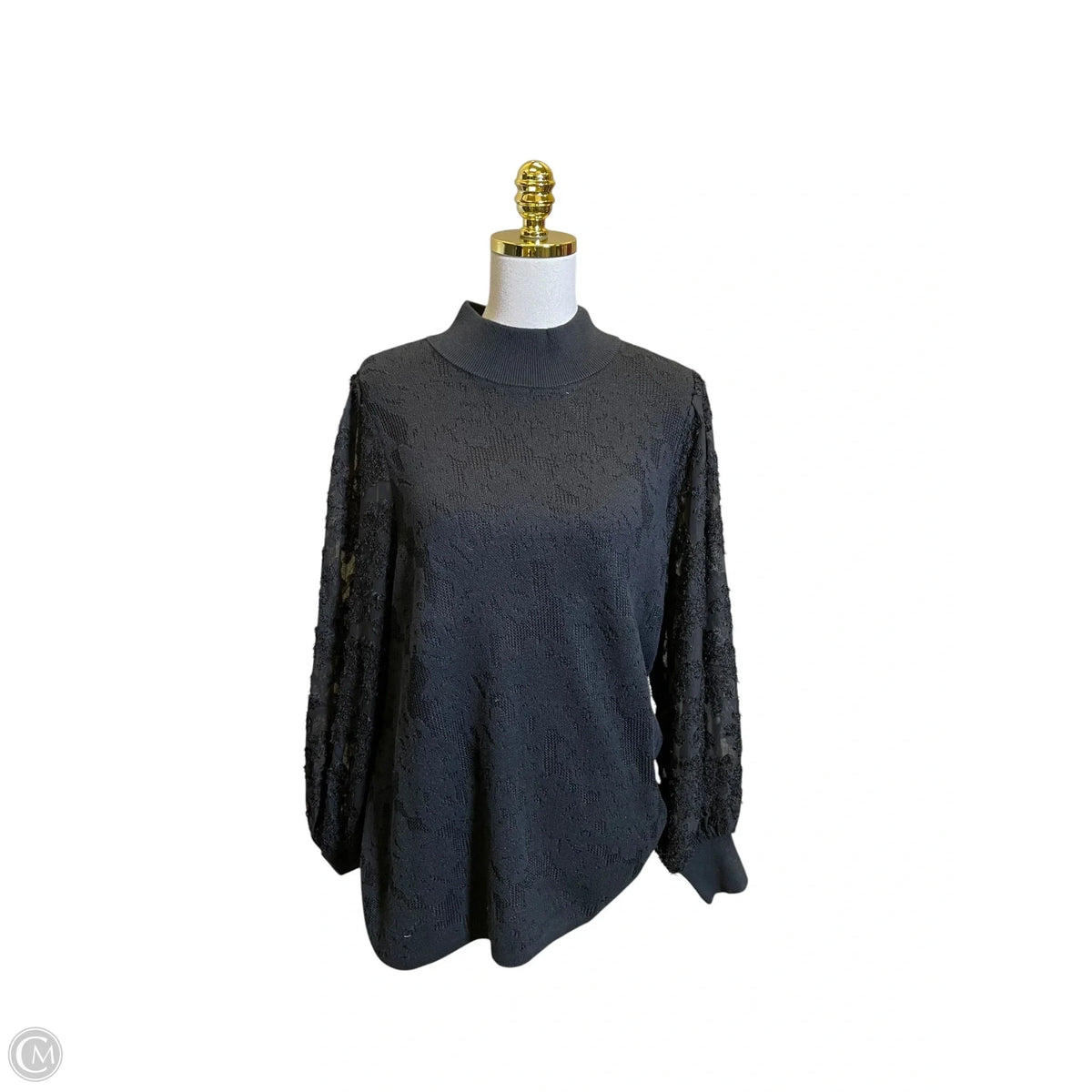 Sweater By Chicos In Black, Size: Xl