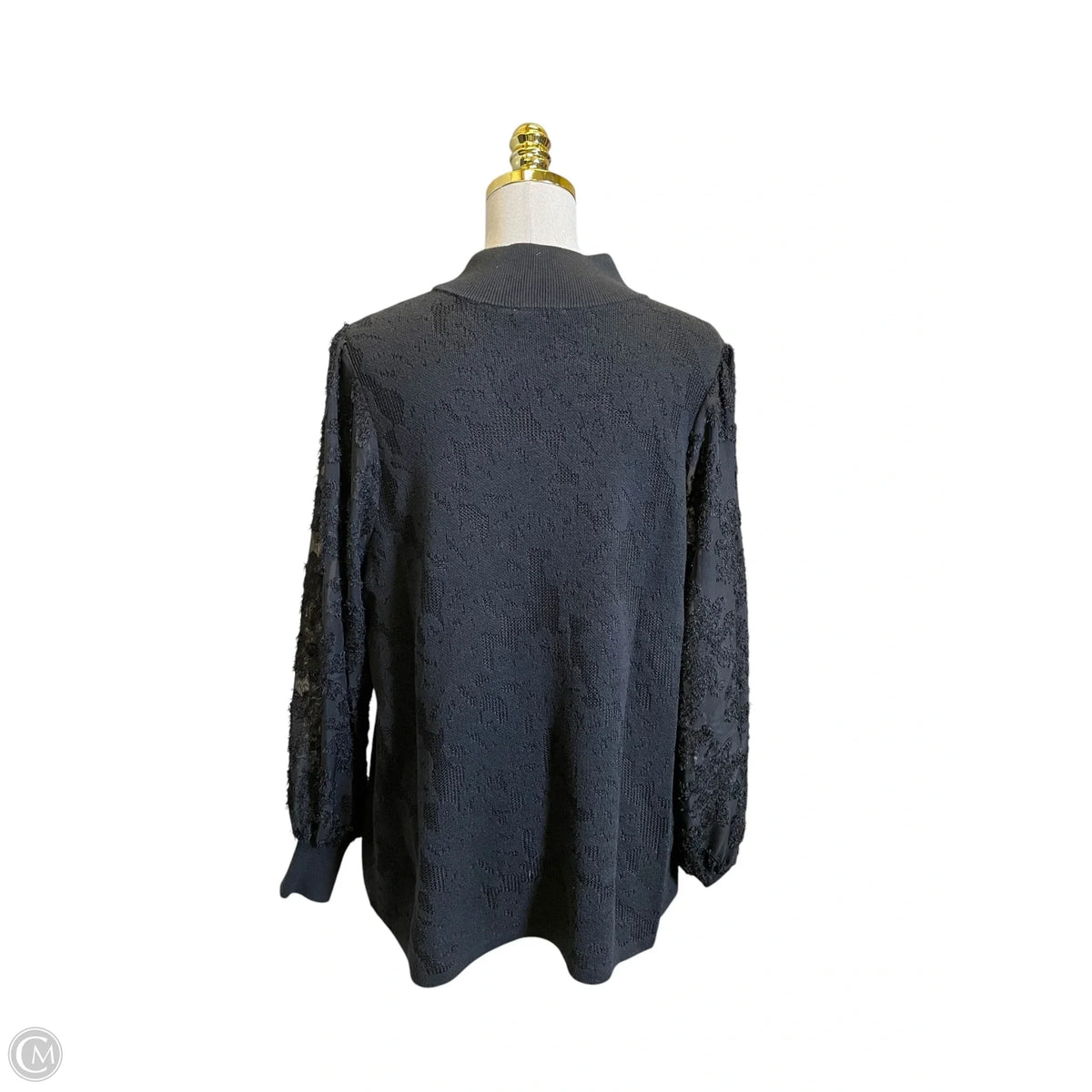 Sweater By Chicos In Black, Size: Xl