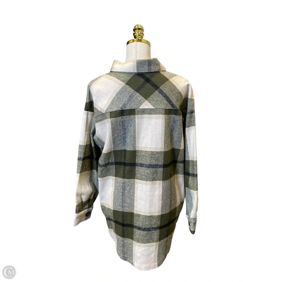 Jacket Other By Zenana In Plaid Pattern, Size: S