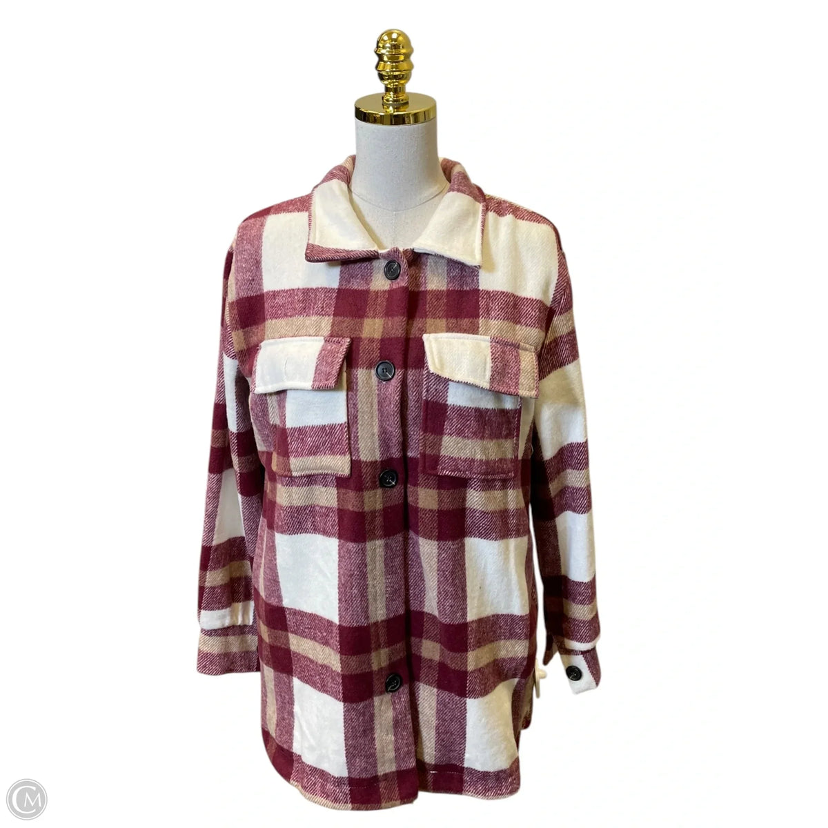 Jacket Other By Clothes Mentor In Plaid Pattern, Size: S
