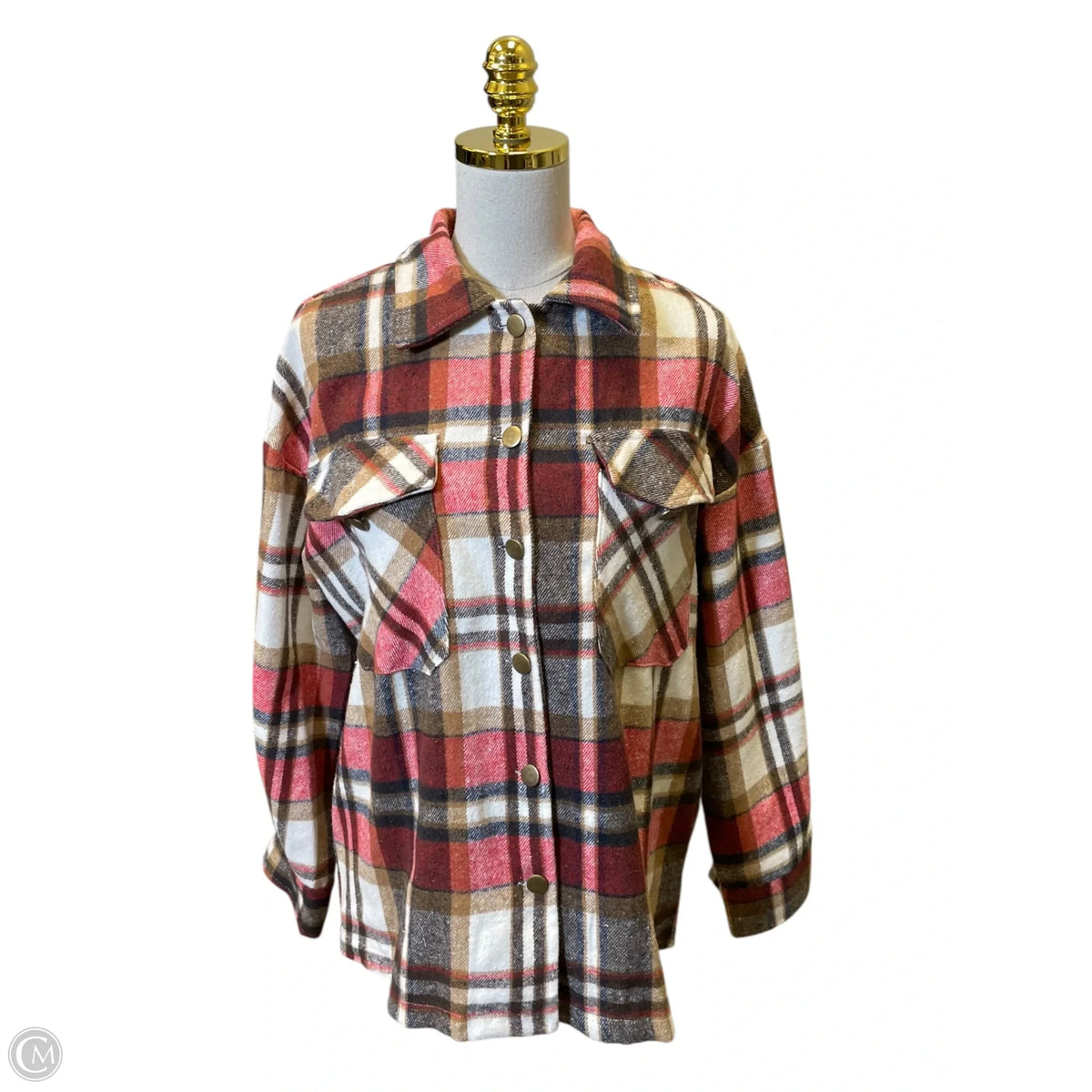 Jacket Other By Clothes Mentor In Plaid Pattern, Size: S