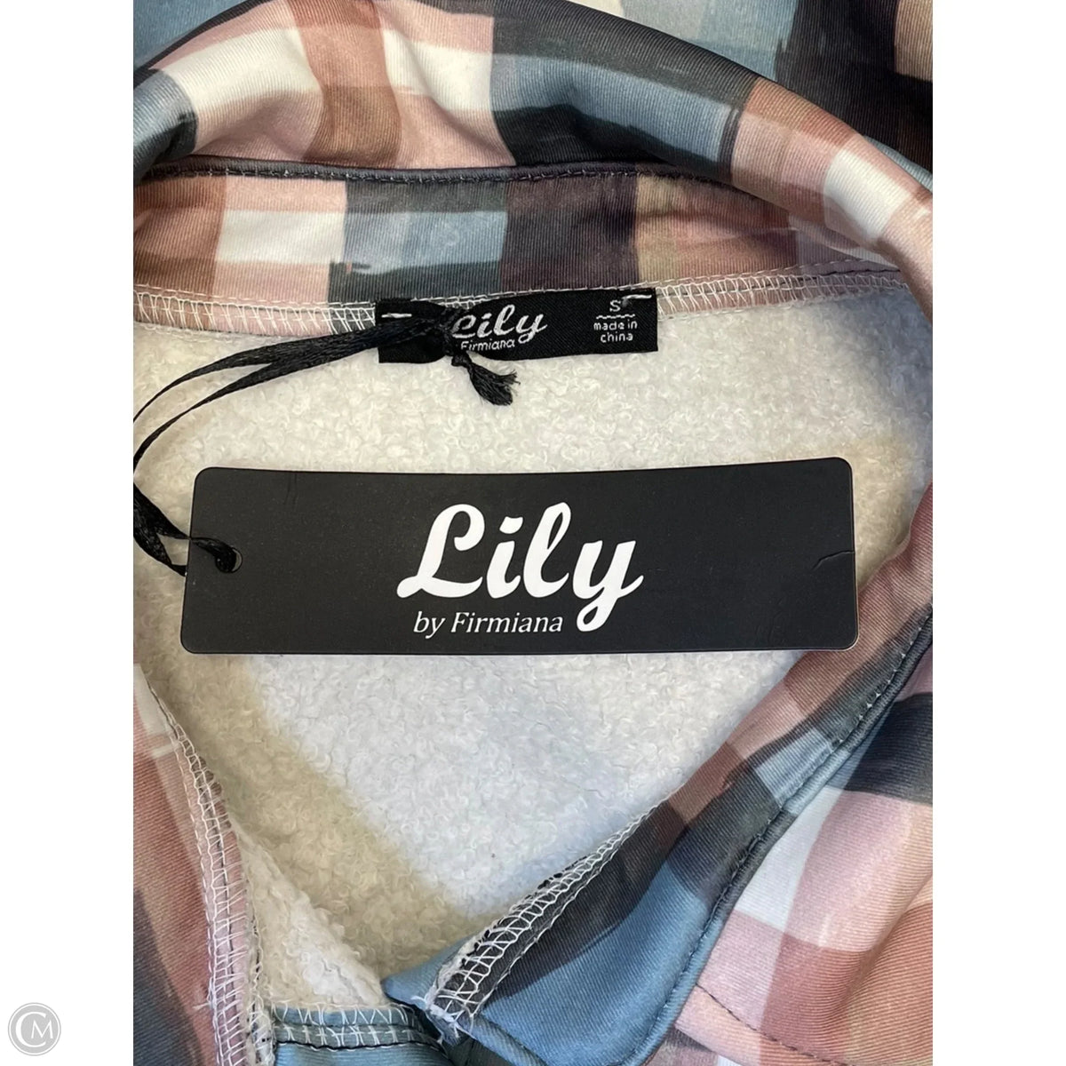 Jacket Other By Lily In Plaid Pattern, Size: S