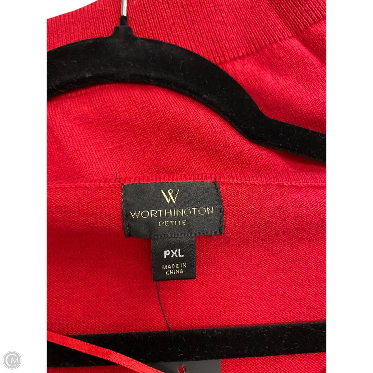 Sweater By Worthington In Red, Size: Xlp
