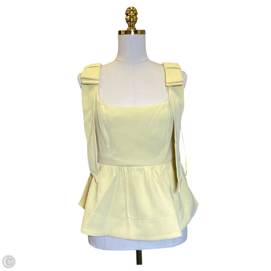 Top Sleeveless By Entro In Yellow, Size: M