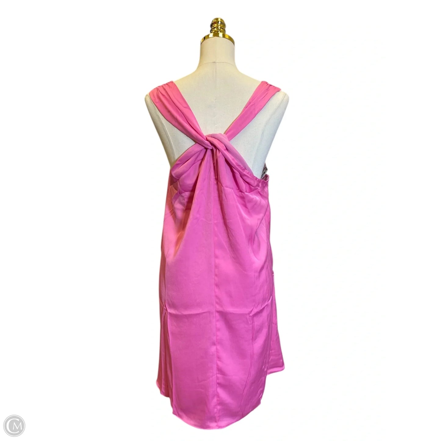 Dress Casual Midi By Impressions In Pink, Size: Xl
