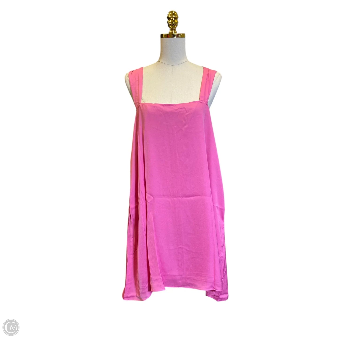 Dress Casual Midi By Impressions In Pink, Size: Xl