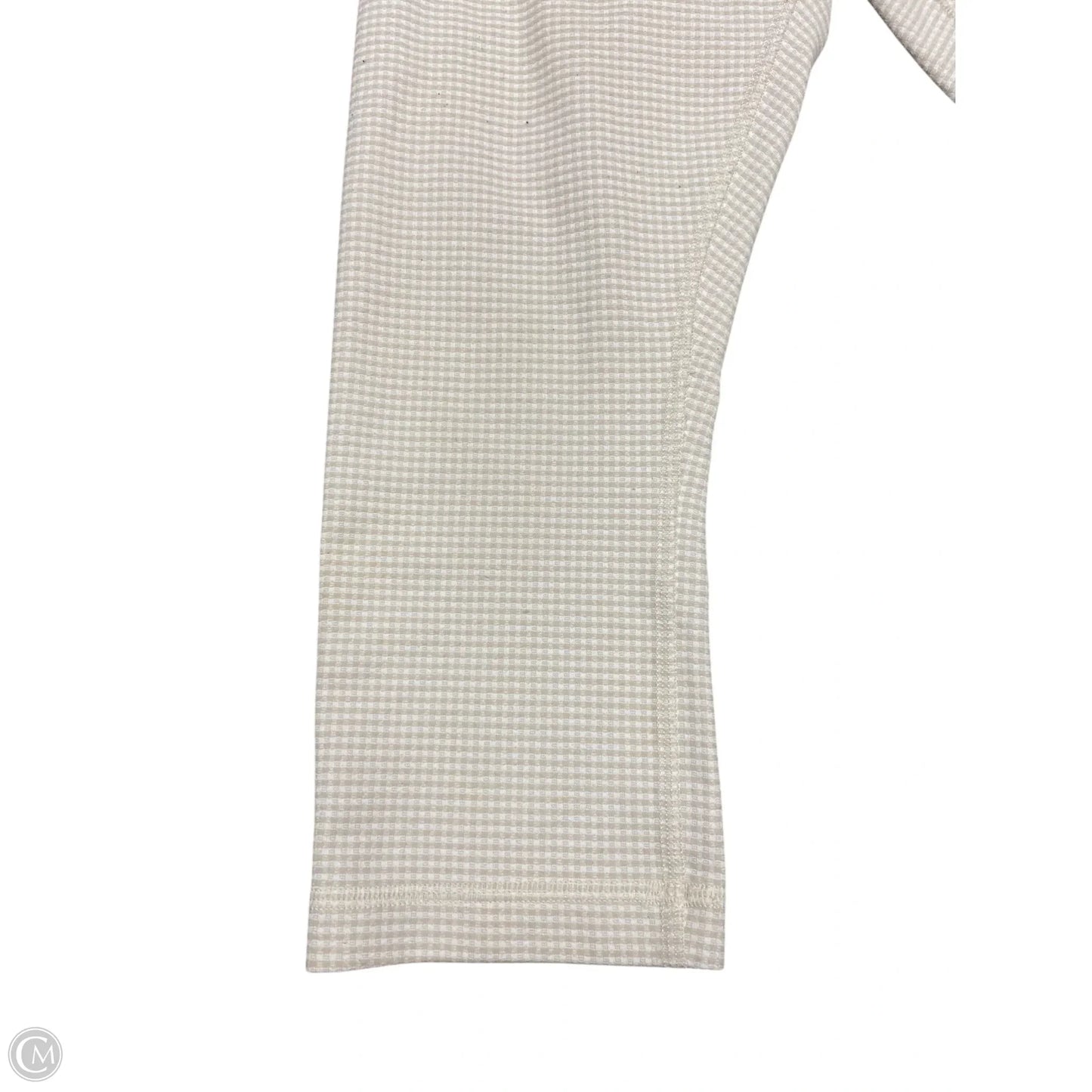 Athletic Leggings By Lululemon In White, Size: 6