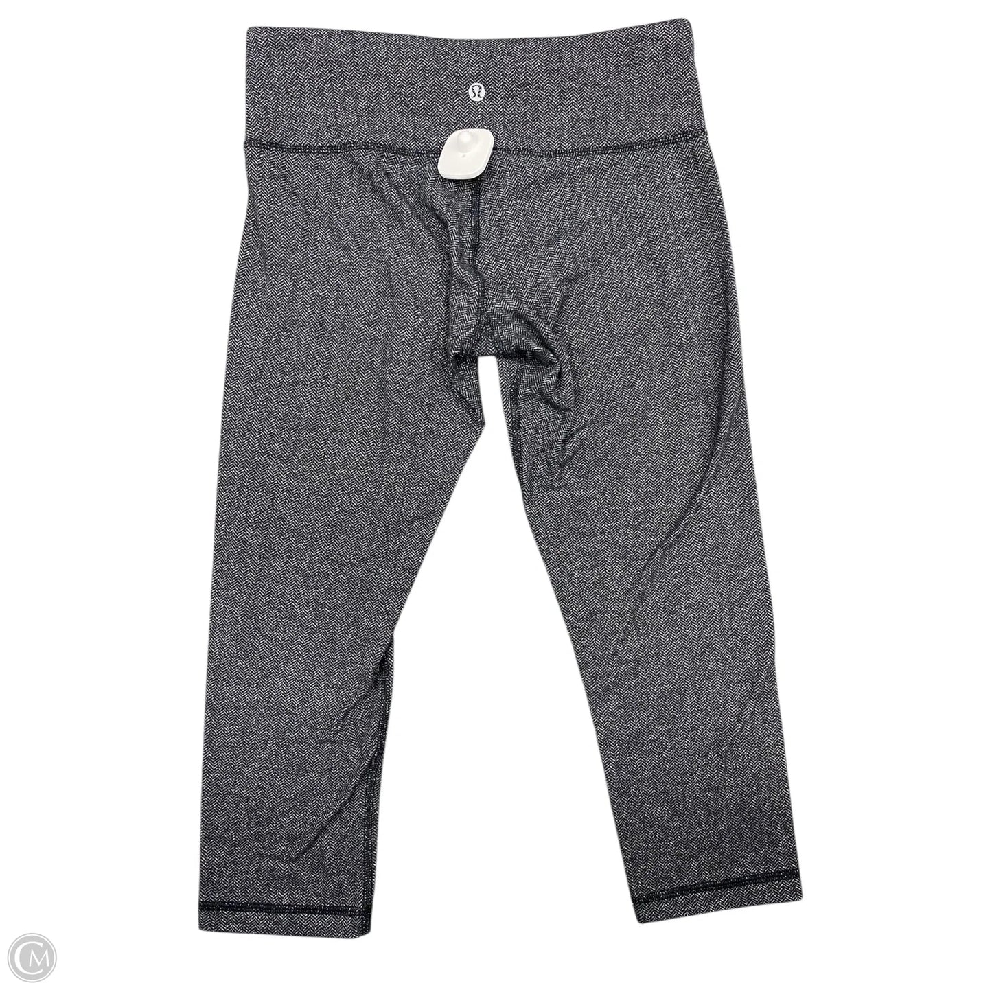 Athletic Leggings By Lululemon In Grey, Size: 8