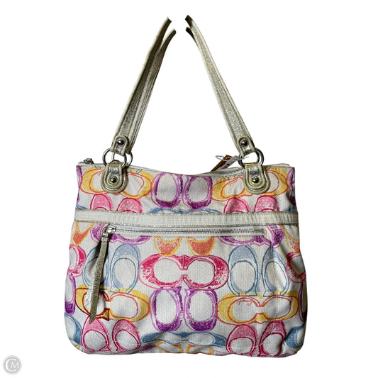 Handbag Designer By Coach, Size: Large
