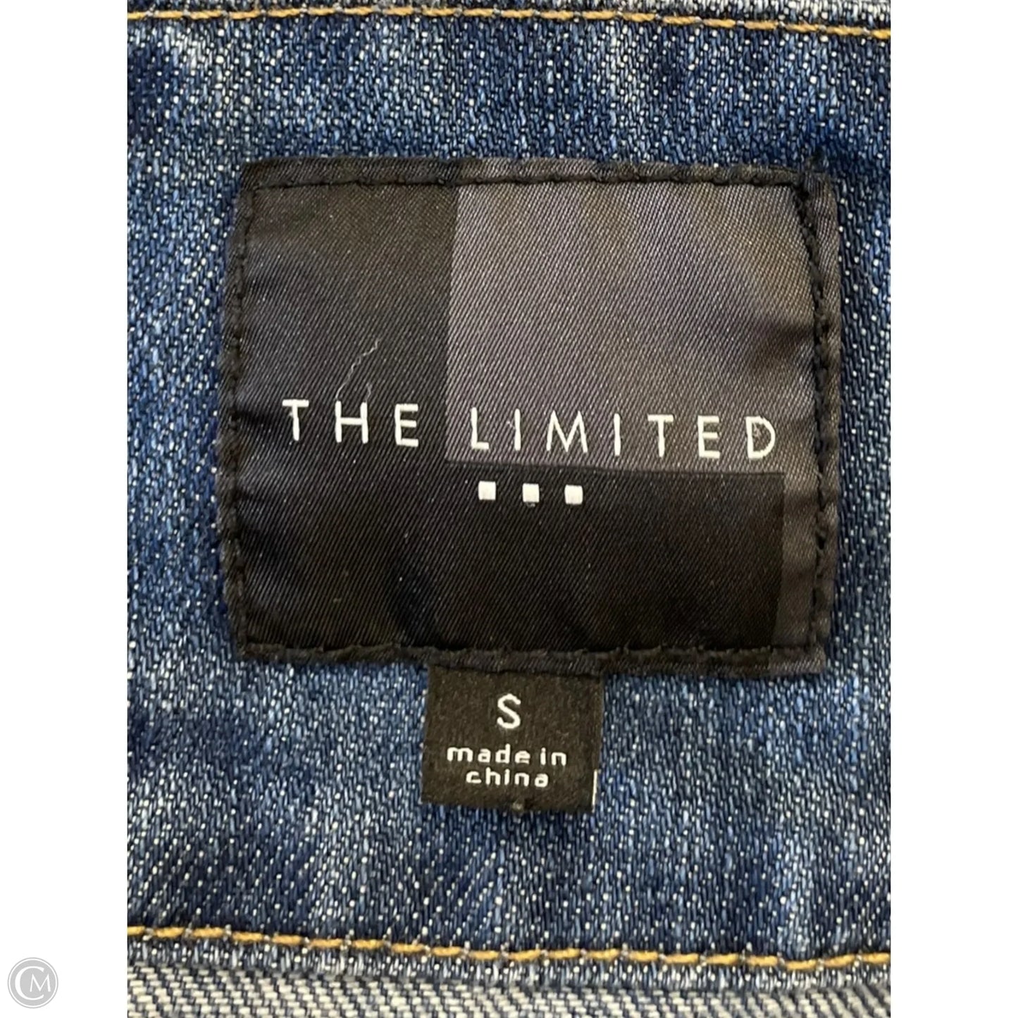 Jacket Denim By Clothes Mentor In Blue, Size: S