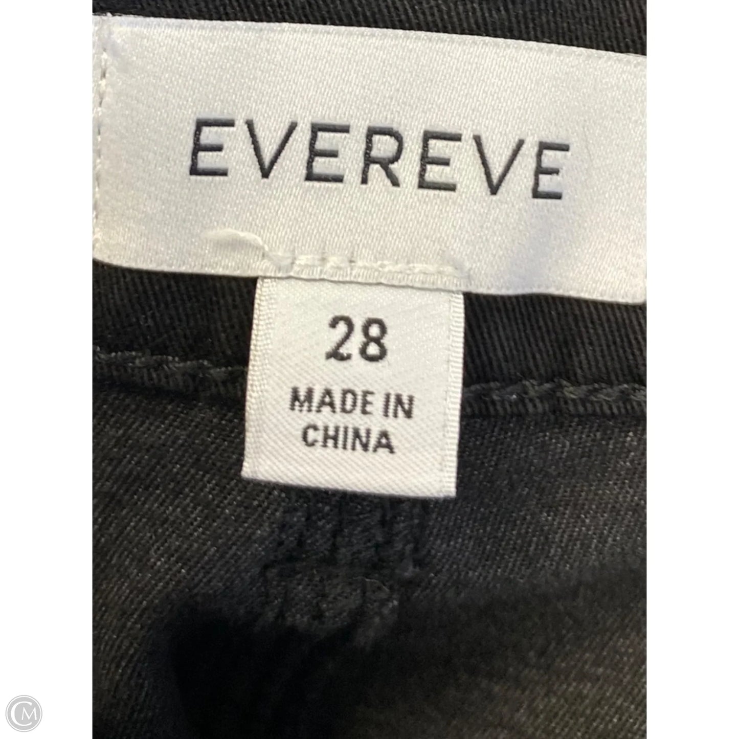 Jeans Straight By Evereve In Black, Size: 6