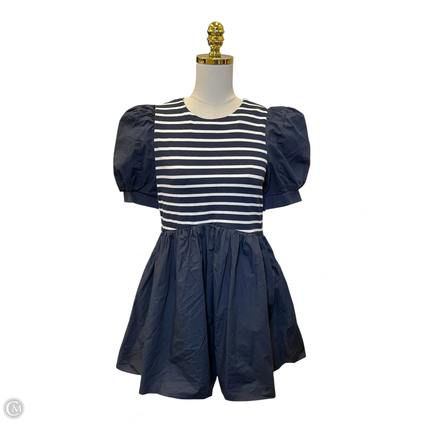 Dress Casual Midi By English Factory In Striped Pattern, Size: S