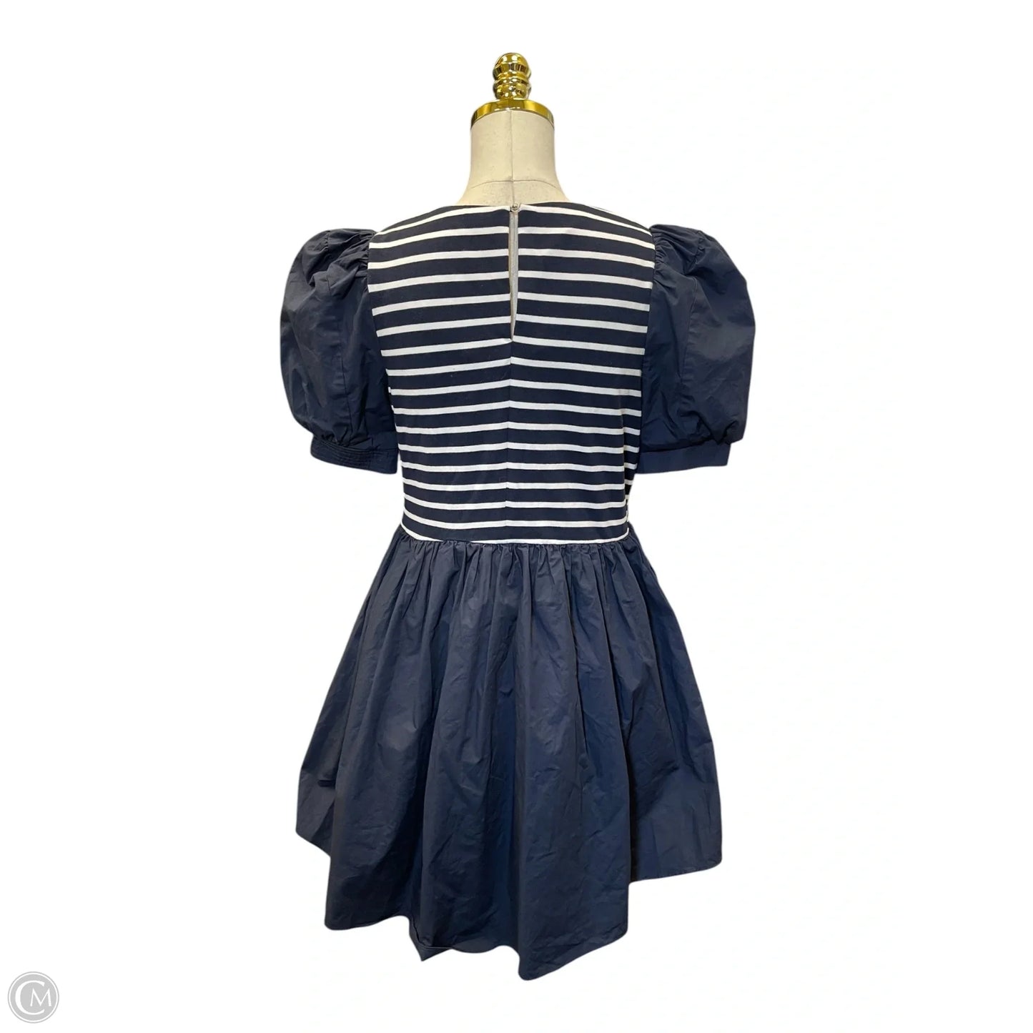 Dress Casual Midi By English Factory In Striped Pattern, Size: S