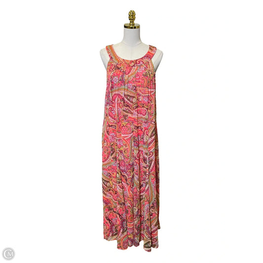 Dress Casual Maxi By Tommy Hilfiger In Multi-colored, Size: 2x
