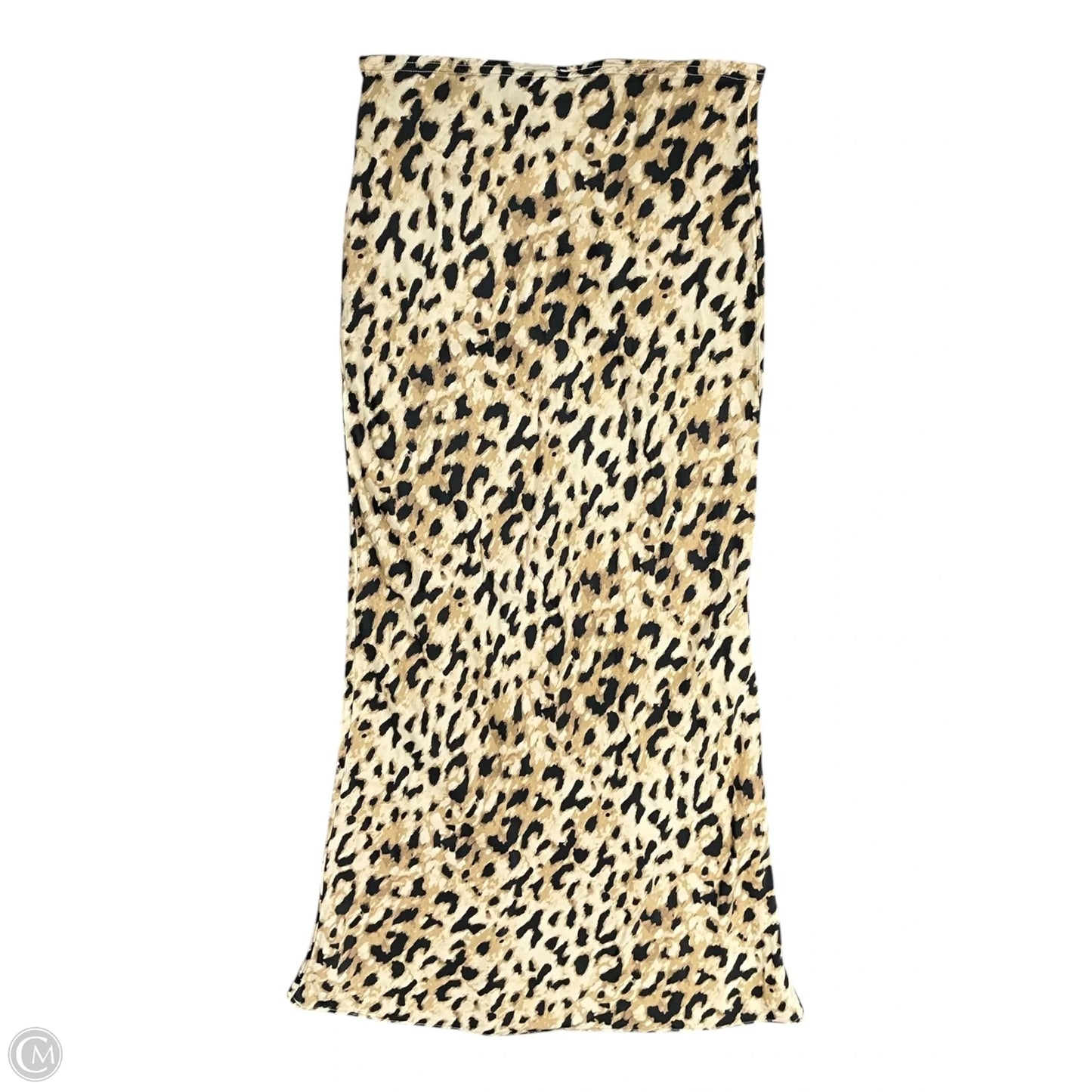 Skirt Maxi By Top Shop In Animal Print, Size: 8