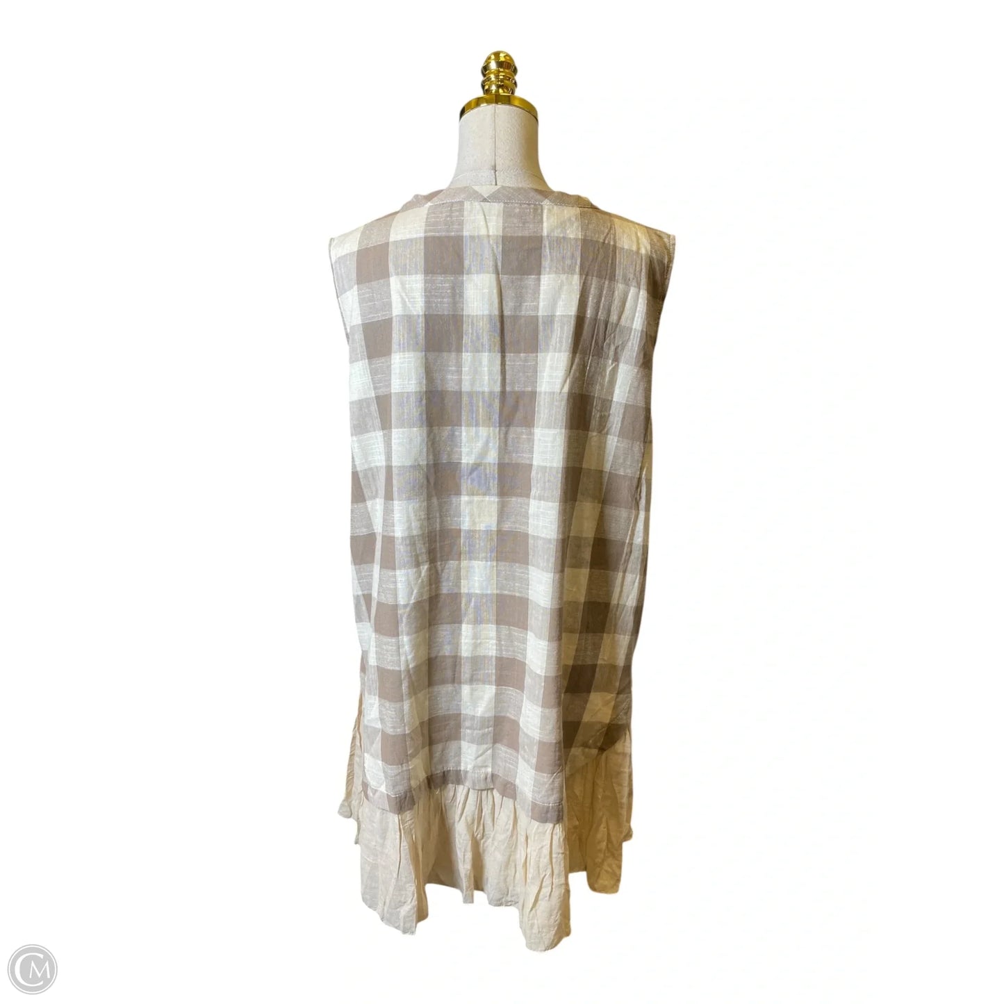 Dress Casual Midi By Clothes Mentor In Plaid Pattern, Size: 2x