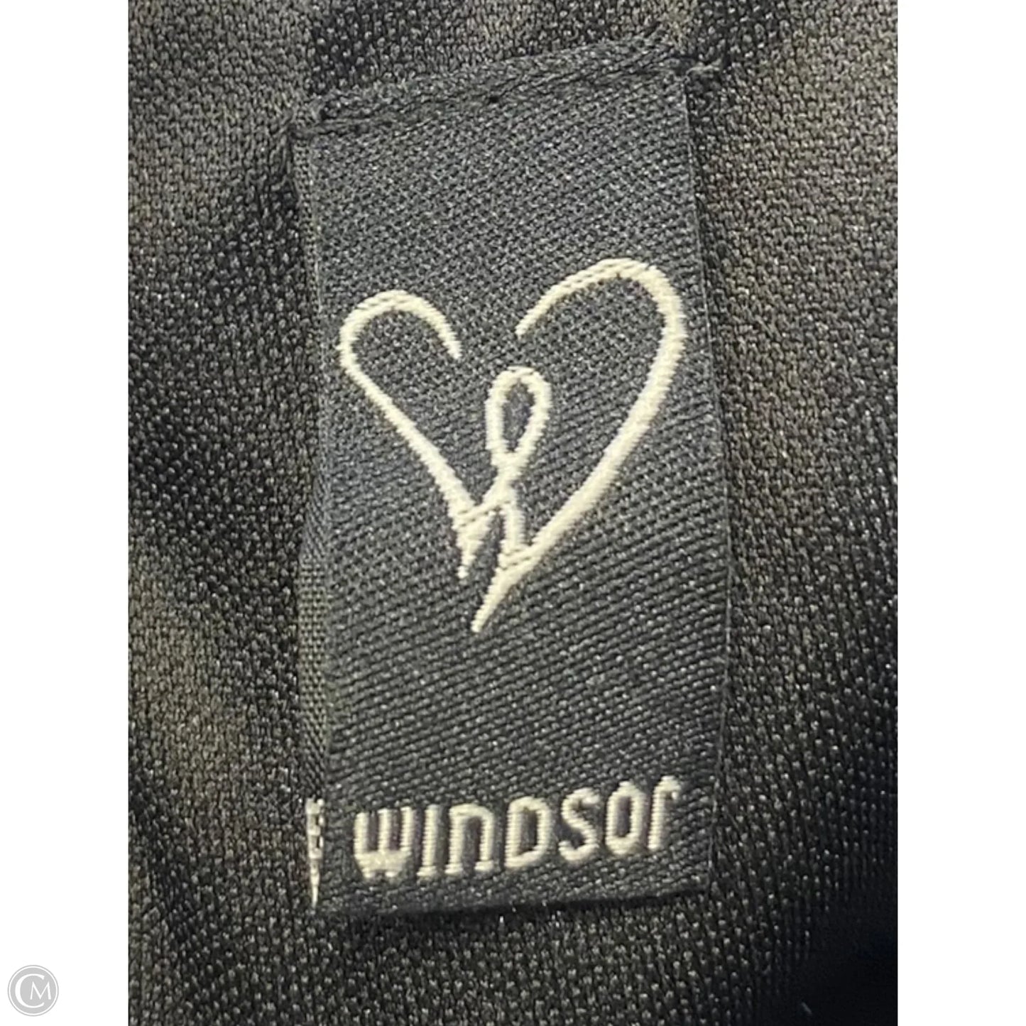 Dress Casual Maxi By Windsor In Black & Pink, Size: S